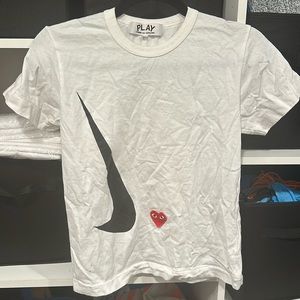 Comme Des Garcons/Nike Play shirt